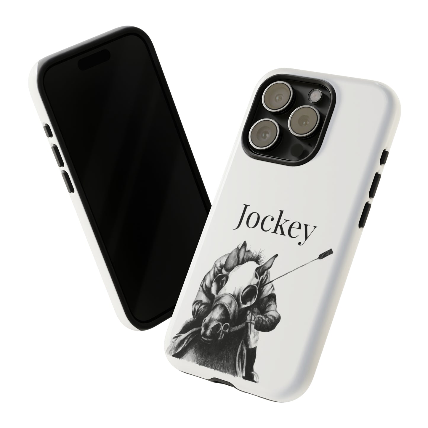 Jockey- Hand Drawing- iPhone Tough Case