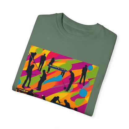 Chalk It Up to Skill, Break the Rack with Will! Pool T-Shirt