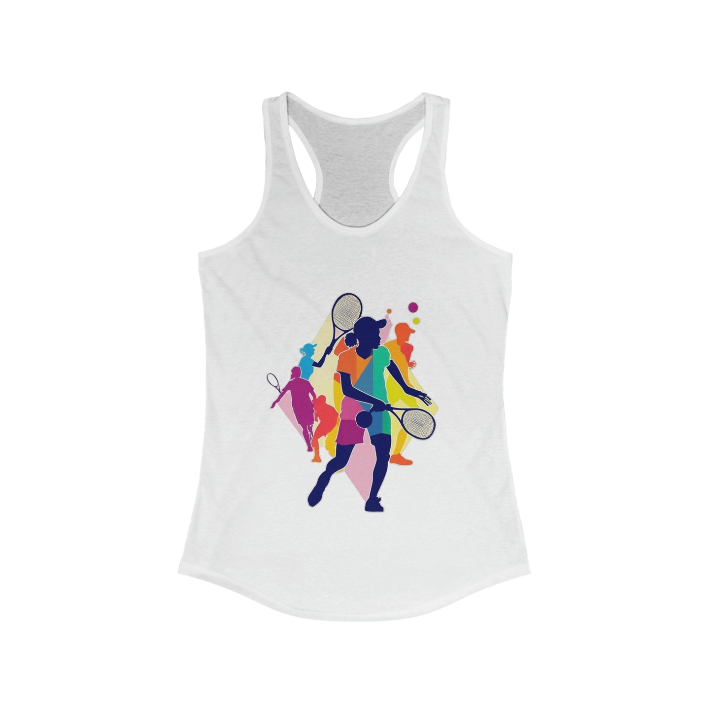 Play with her Tennis Racerback Tank