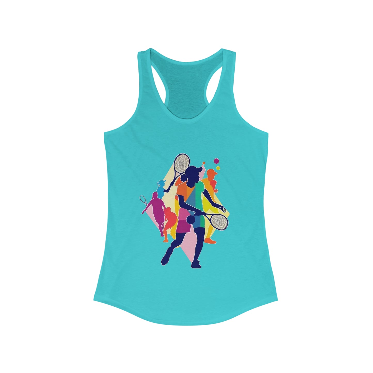 Play with her Tennis Racerback Tank