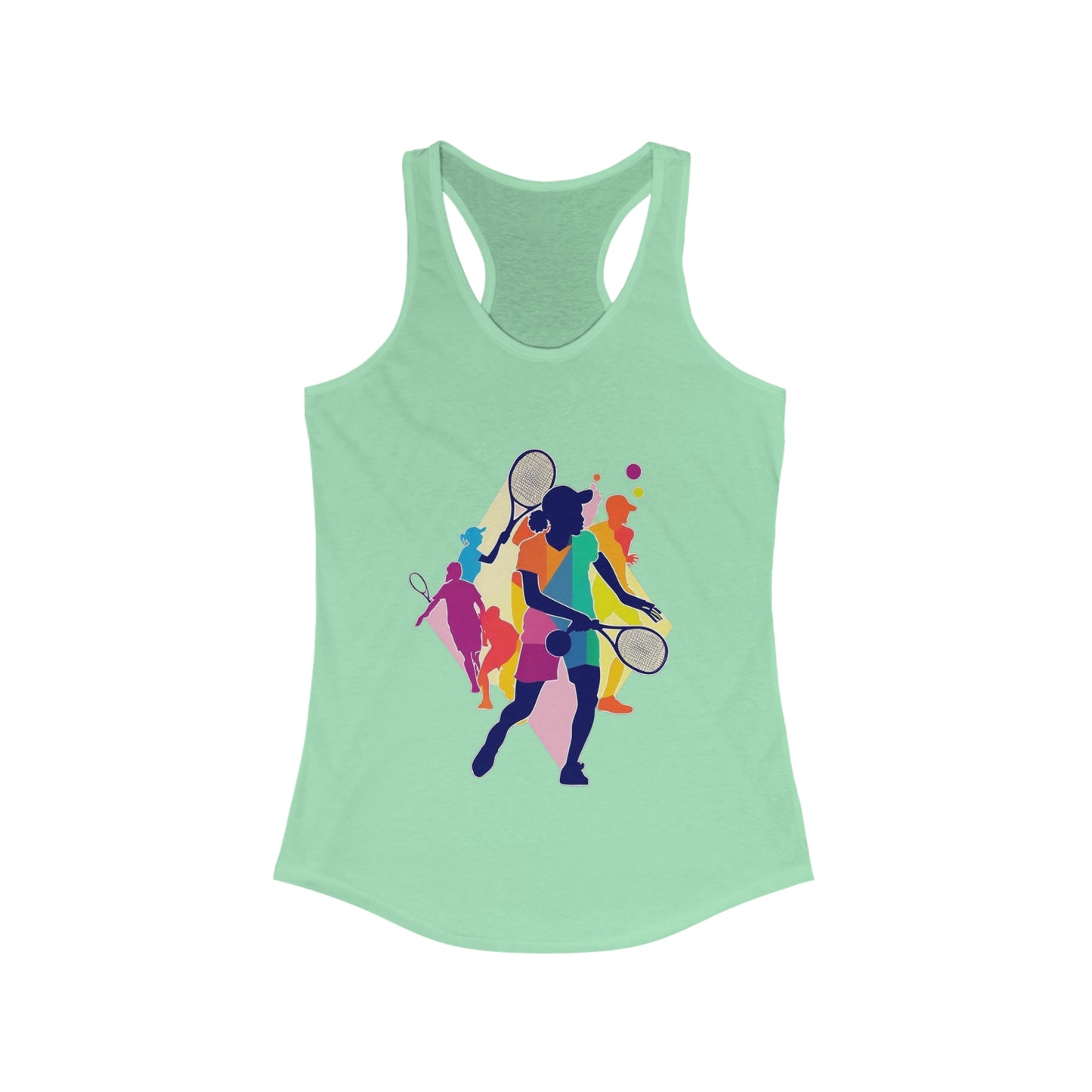Play with her Tennis Racerback Tank