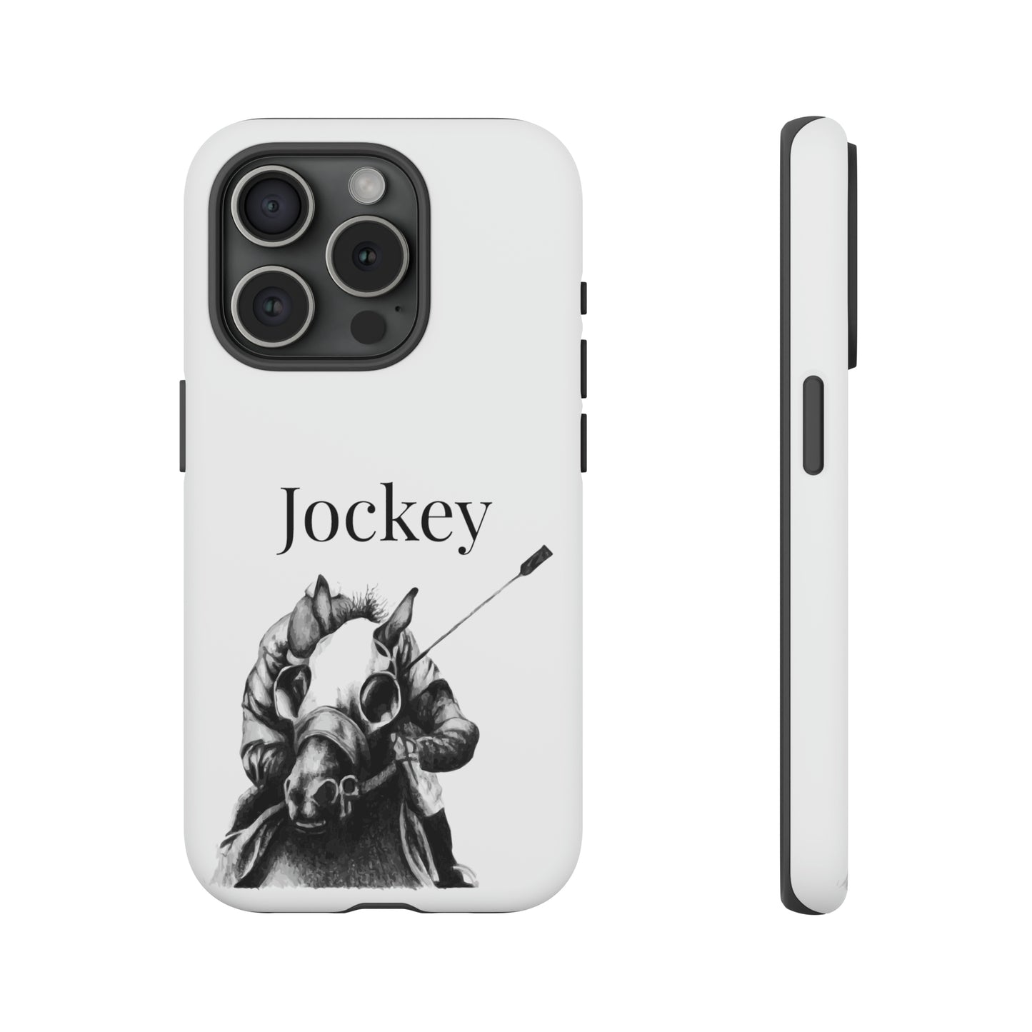 Jockey- Hand Drawing- iPhone Tough Case