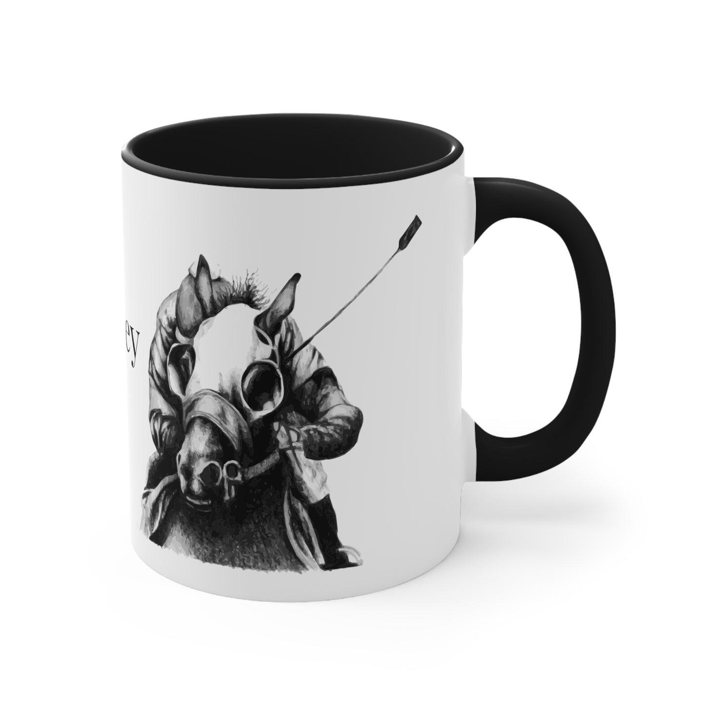 Jockey - Hand Drawing - Mug