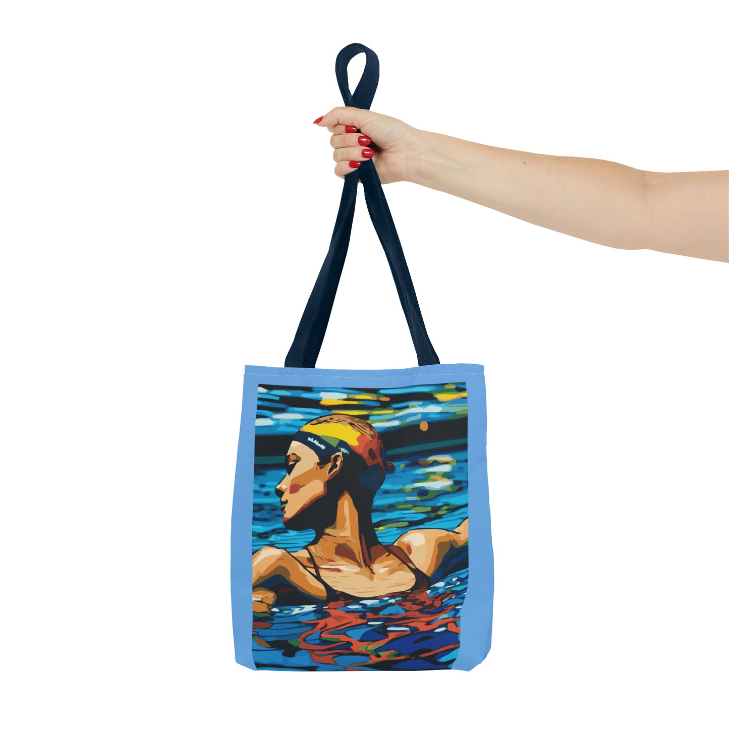 Swim with her Tote Bag