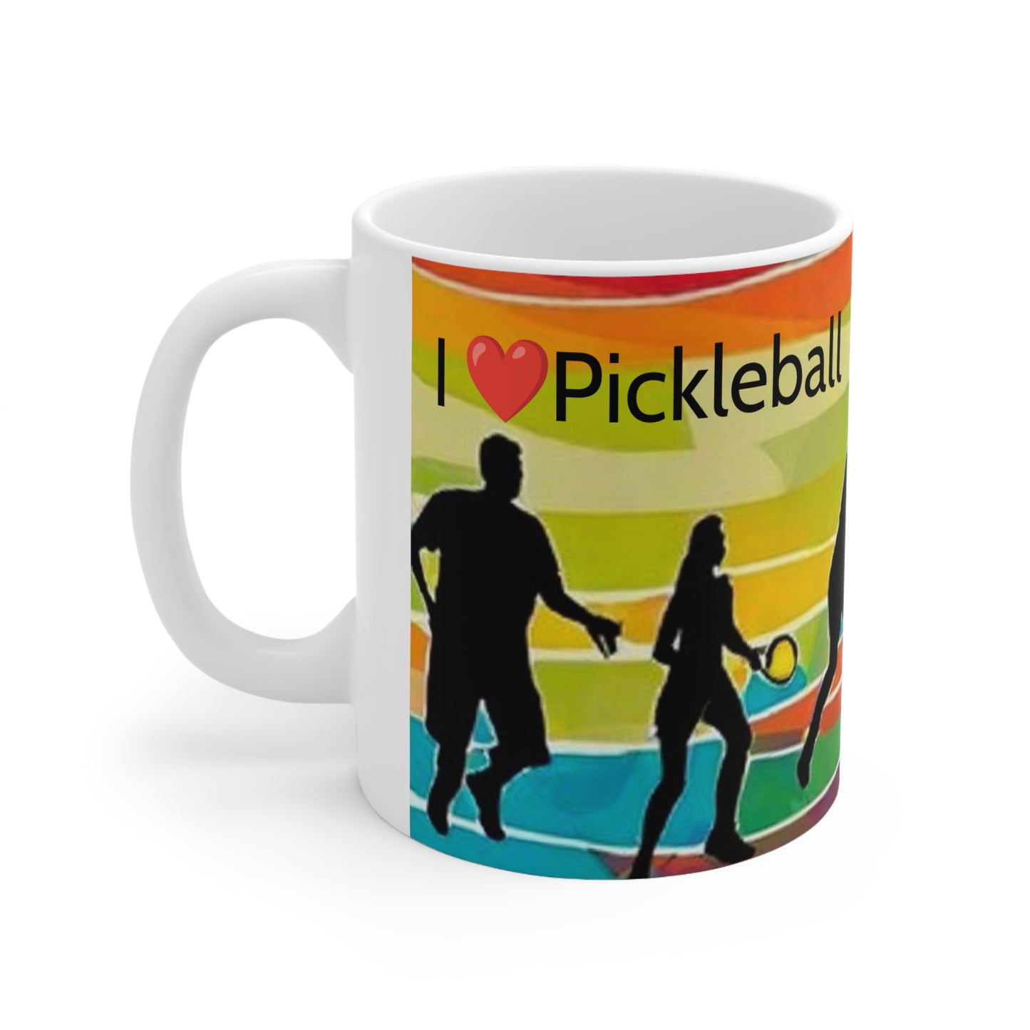 I love Pickleball Mug 1