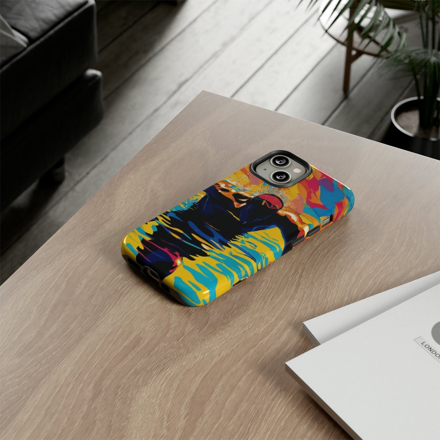 Swim with Him iPhone Tough Case