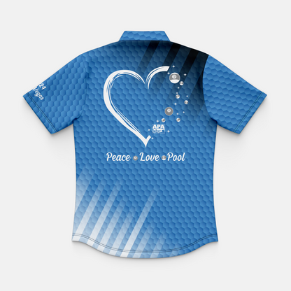 2024 Vegas Ladies Blue Heart Polo