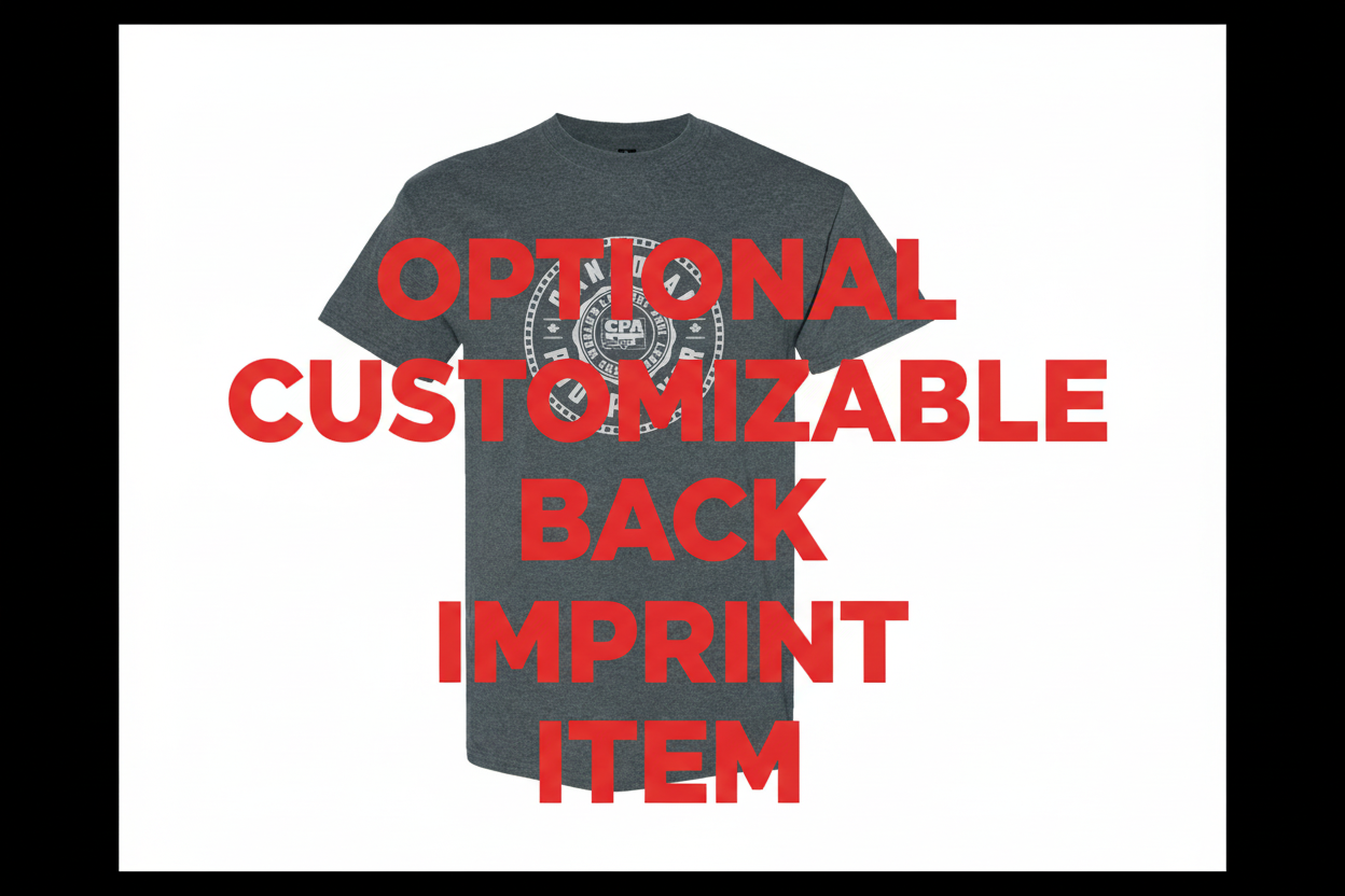 CPA CUSTOMIZED BACK IMPRINT OPTION 2026