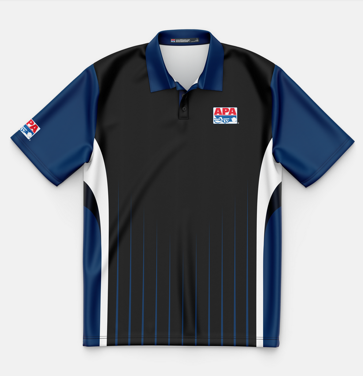 APA Stripe Mens Polo