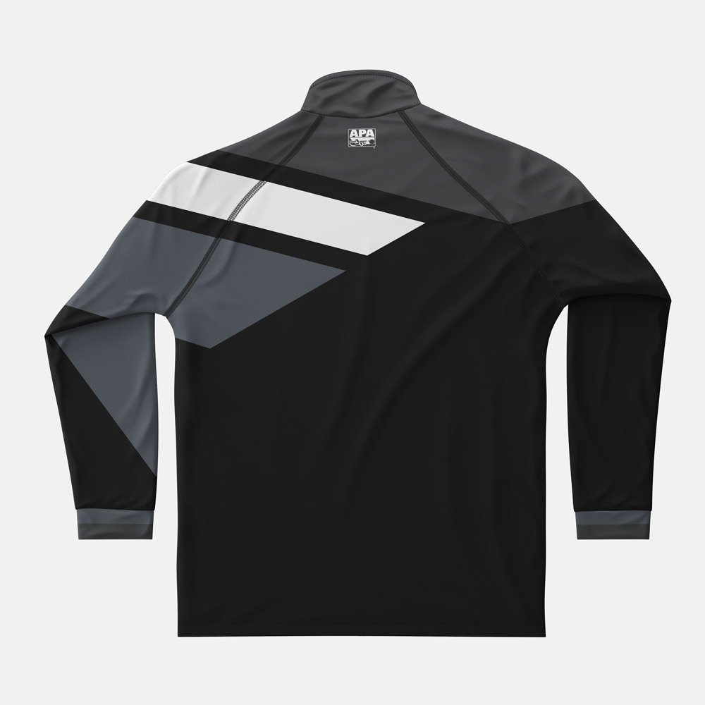 APA Pool Player Mens Full Zip Track Jacket