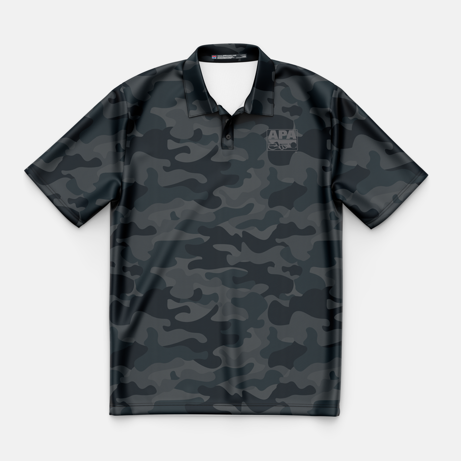 APA Camo Mens Polo
