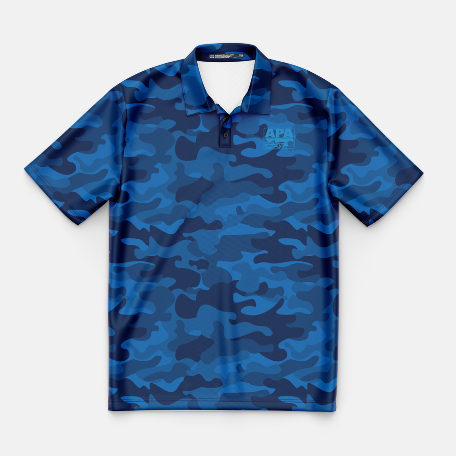 APA Camo Mens Polo