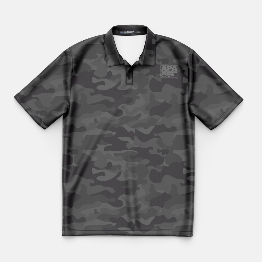 APA Camo Mens Polo