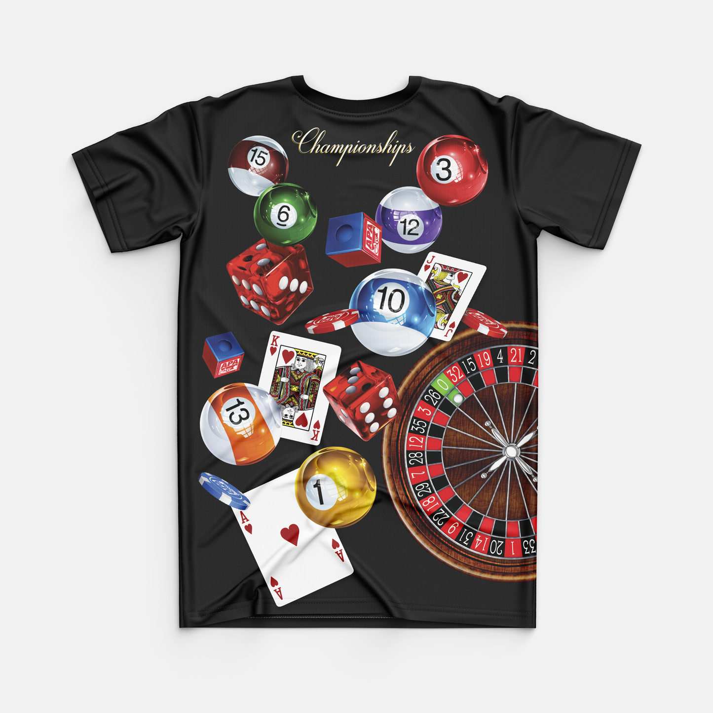 2022 Las Vegas Championship Short Sleeve Tee Shirt