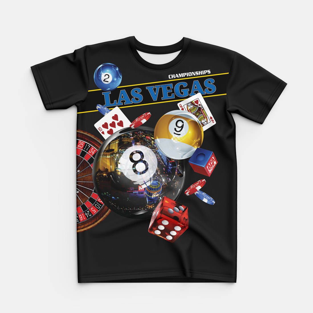 2022 Las Vegas Championship Short Sleeve Tee Shirt