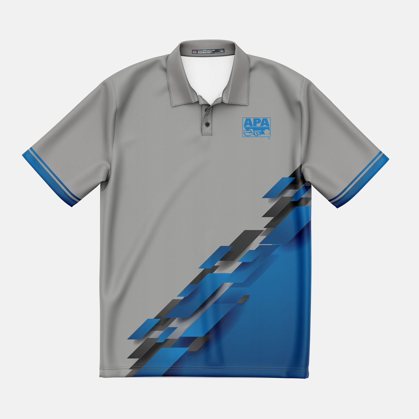 APA Blocks Mens Polo