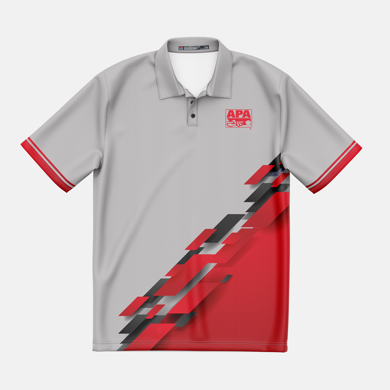 APA Blocks Mens Polo