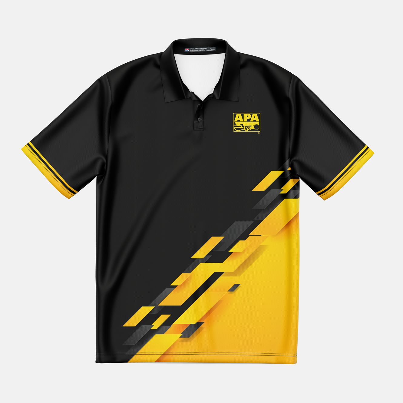 APA Blocks Mens Polo