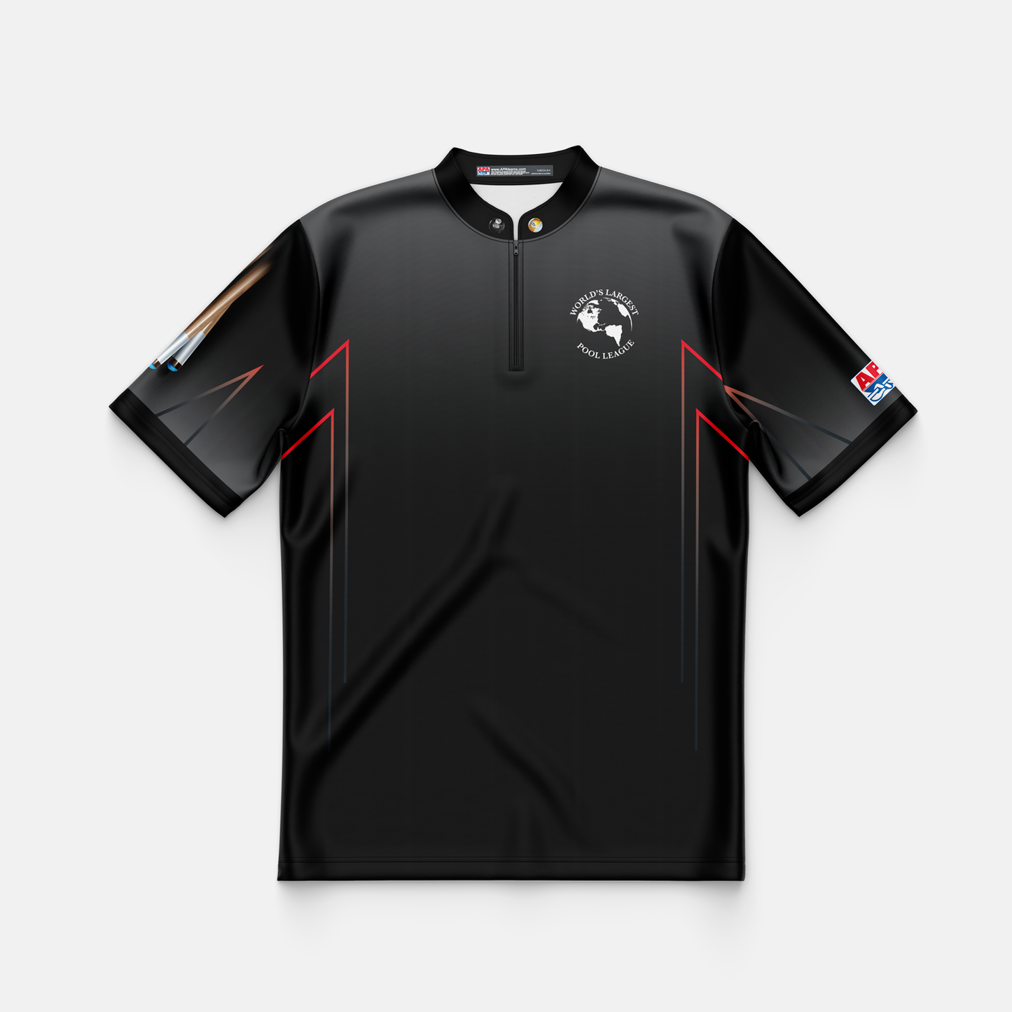 APA Mens Mock Collar