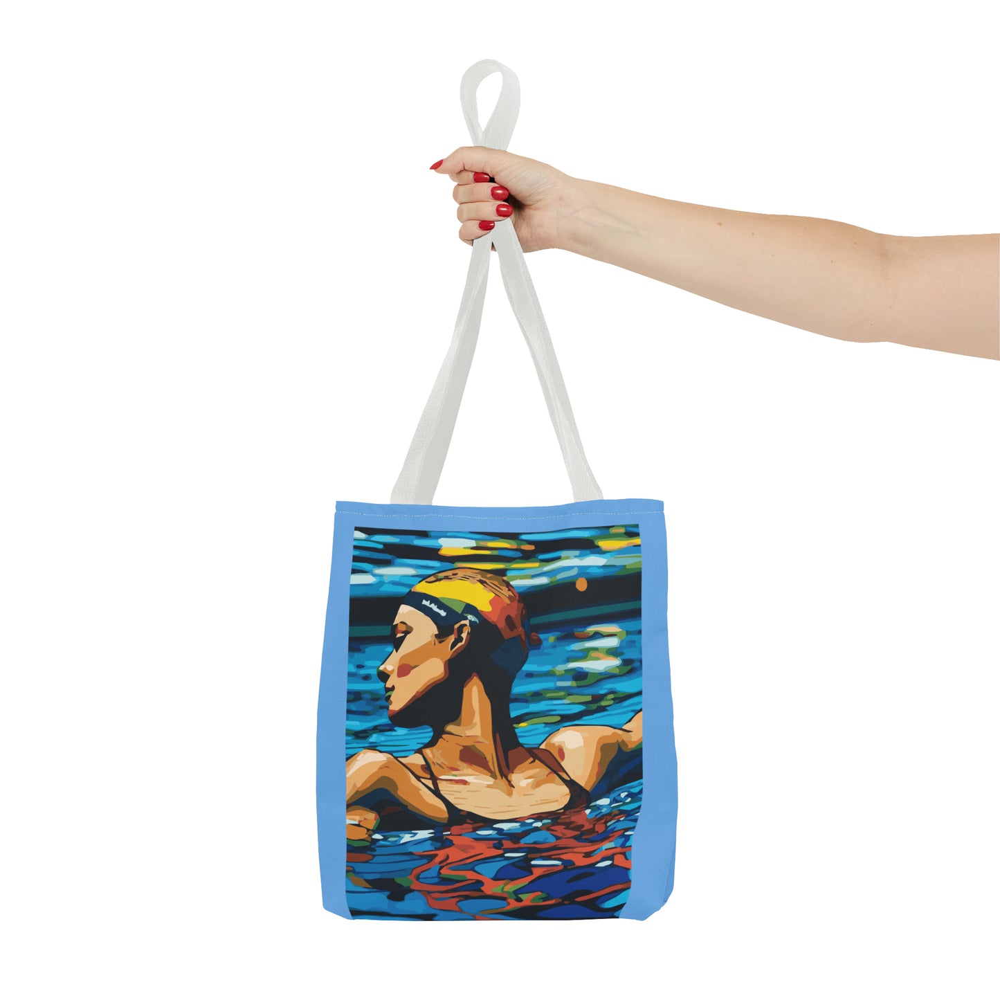 Swim with her Tote Bag