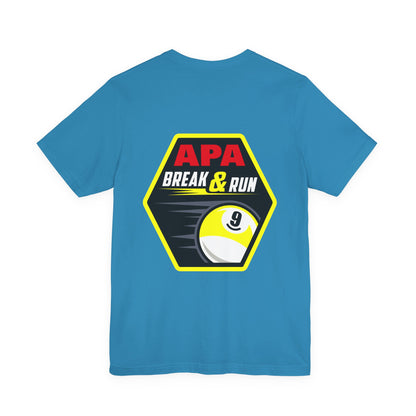 Billiard 9-Ball Break & Run Graphic T-Shirt