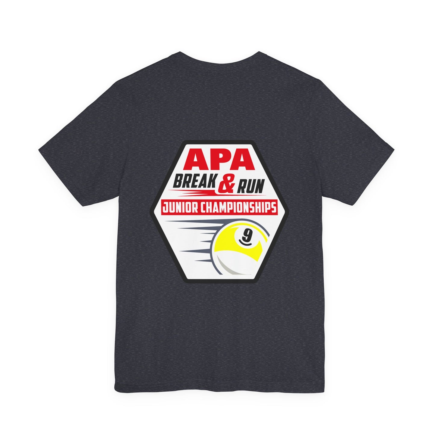 APA Break & Run Junior Championships Billiards 9-Ball T-shirt