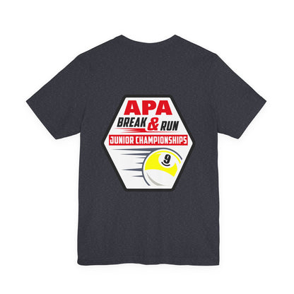 APA Break & Run Junior Championships Billiards 9-Ball T-shirt