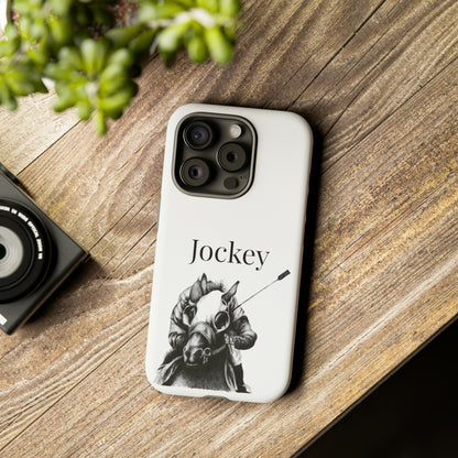 Jockey- Hand Drawing- iPhone Tough Case