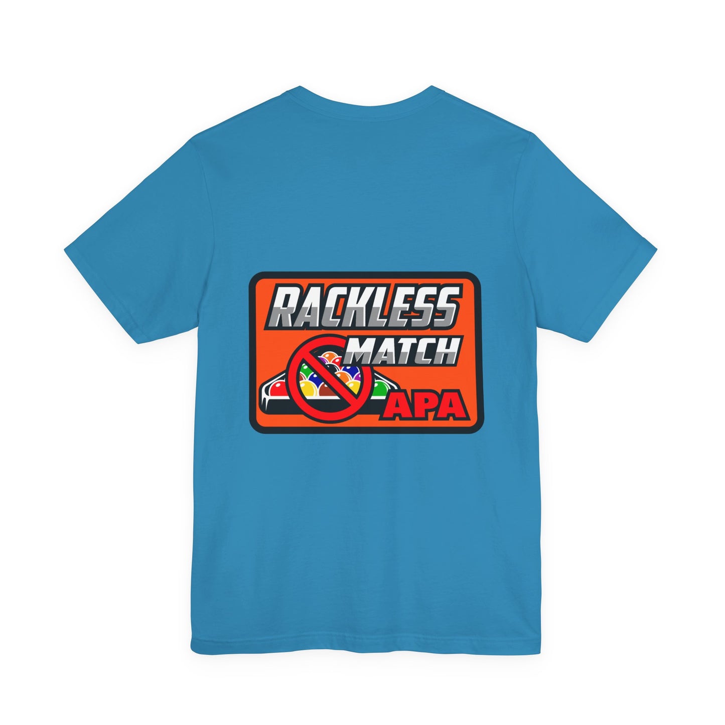 Rackless Match APA Billiards Pool Player Graphic T-Shirt