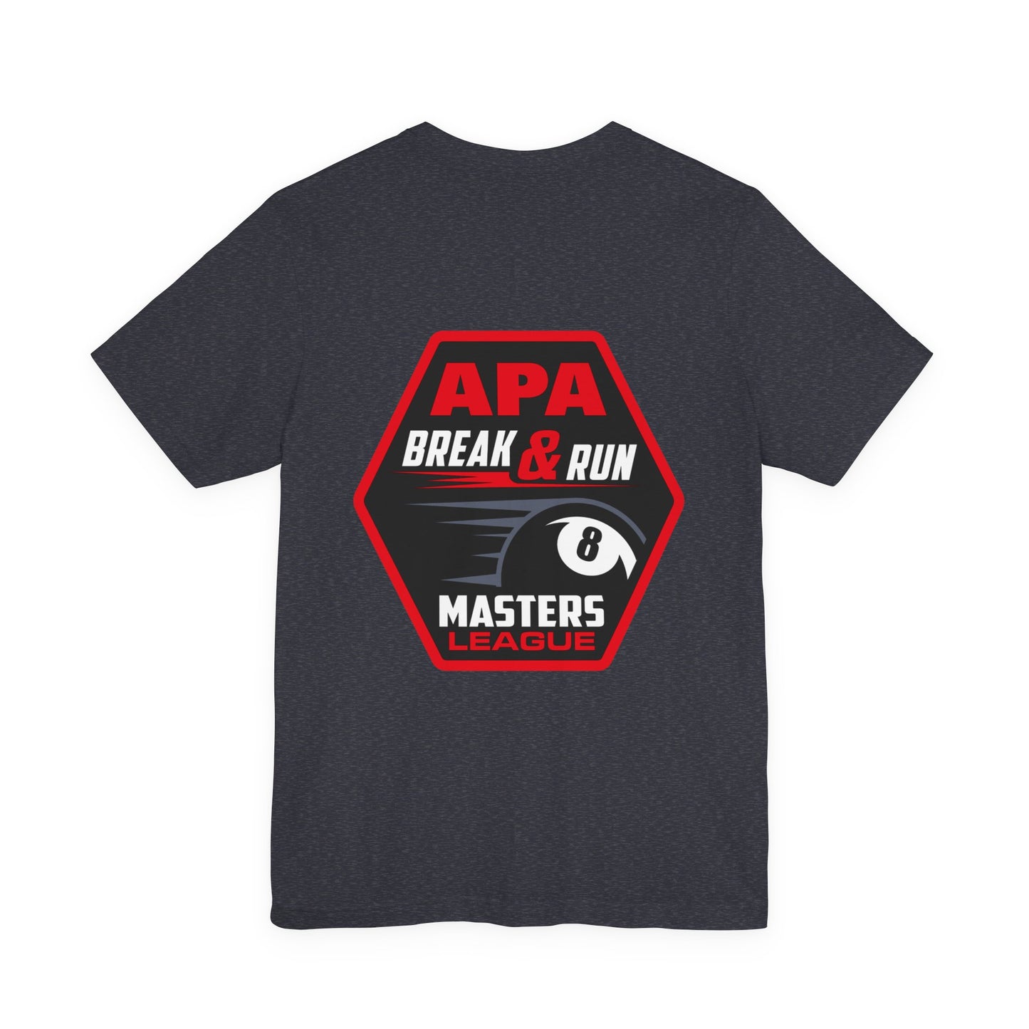 APA Break & Run Masters League 8-Ball Graphic T-Shirt