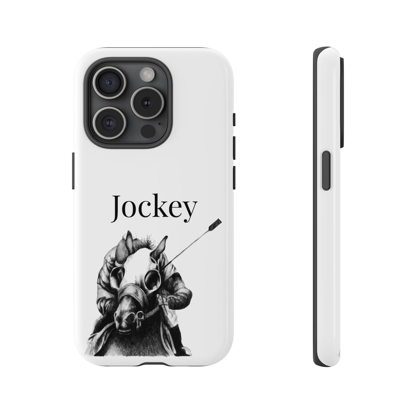 Jockey- Hand Drawing- iPhone Tough Case