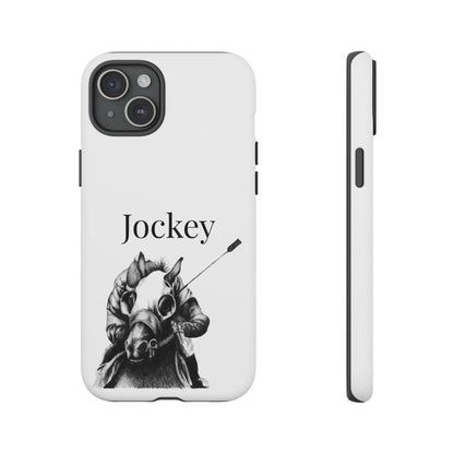 Jockey- Hand Drawing- iPhone Tough Case