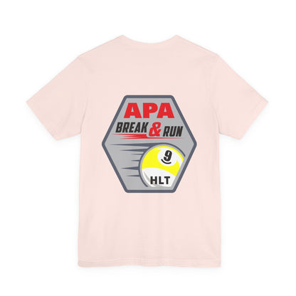 APA Break & Run 9 Ball Billiards Graphic T-Shirt