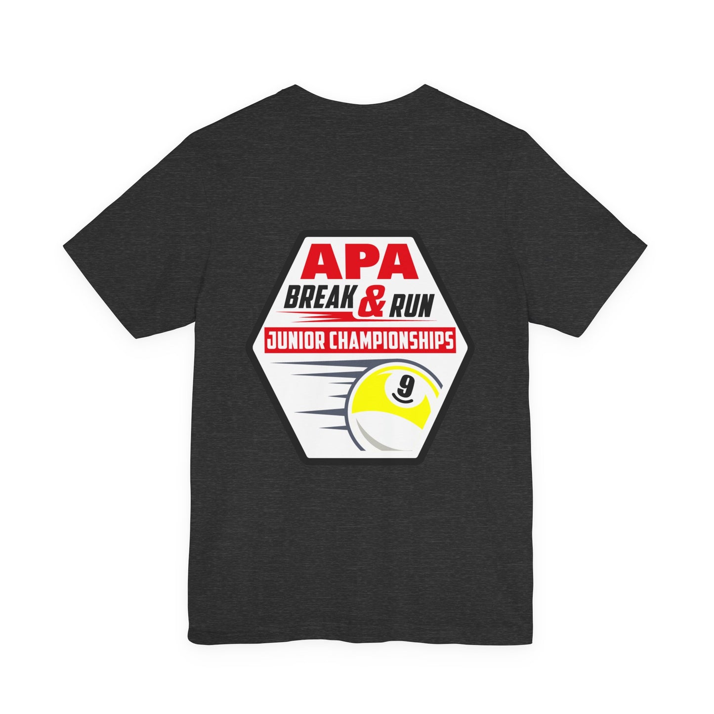 APA Break & Run Junior Championships Billiards 9-Ball T-shirt