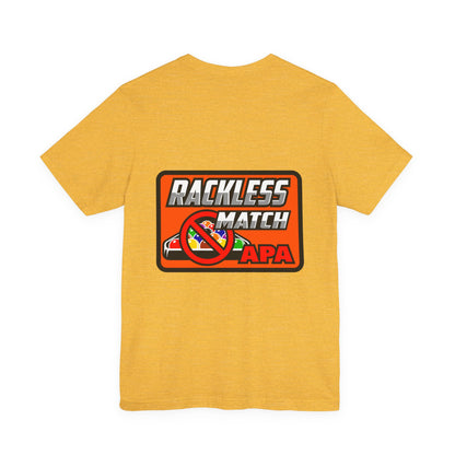 Rackless Match APA Billiards Pool Player Graphic T-Shirt