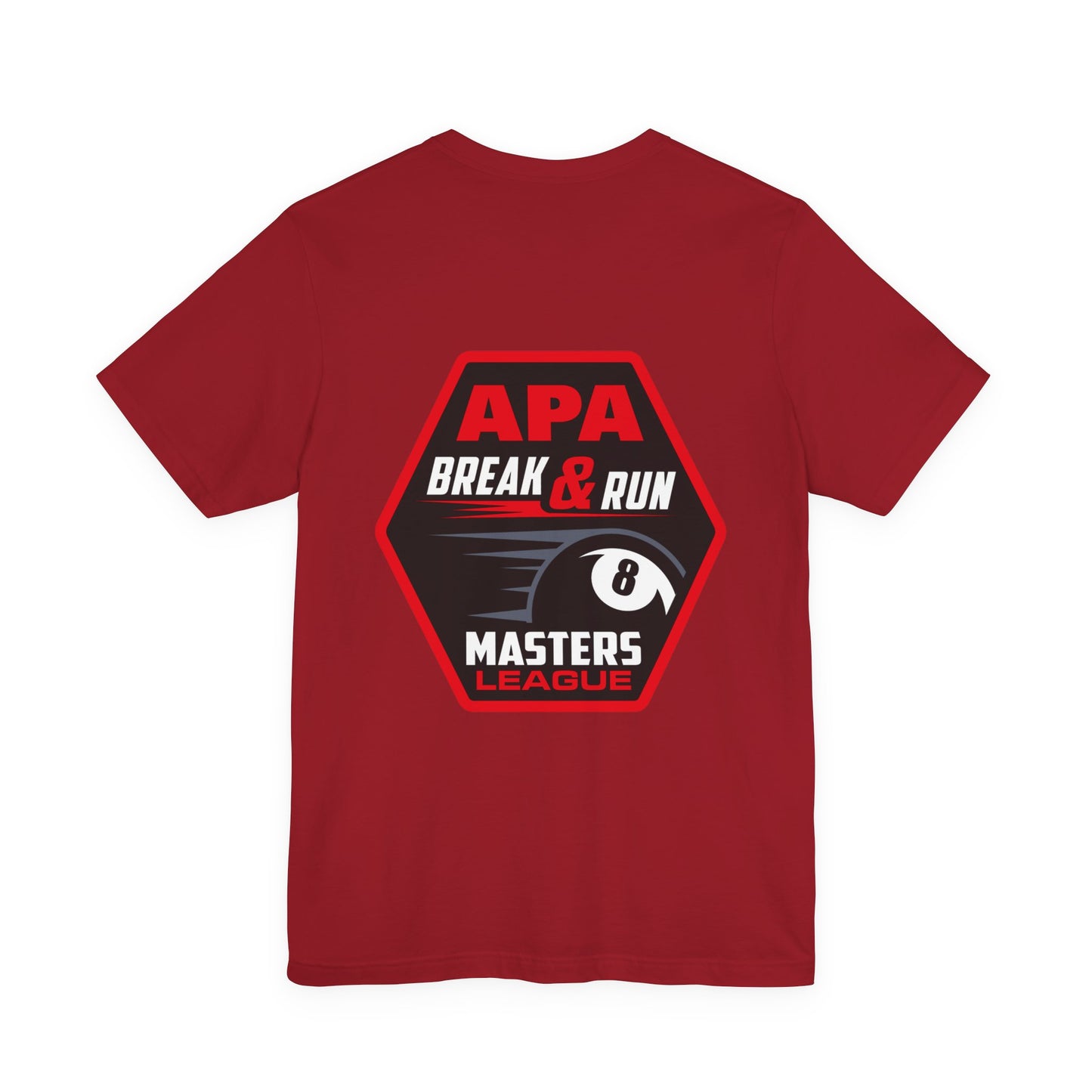 APA Break & Run Masters League 8-Ball Graphic T-Shirt