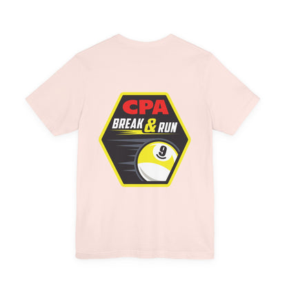 CPA Break & Run Billiards 9-Ball Graphic T-Shirt