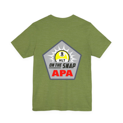 On The Snap APA 9-Ball Pool Player Graphic Tee
