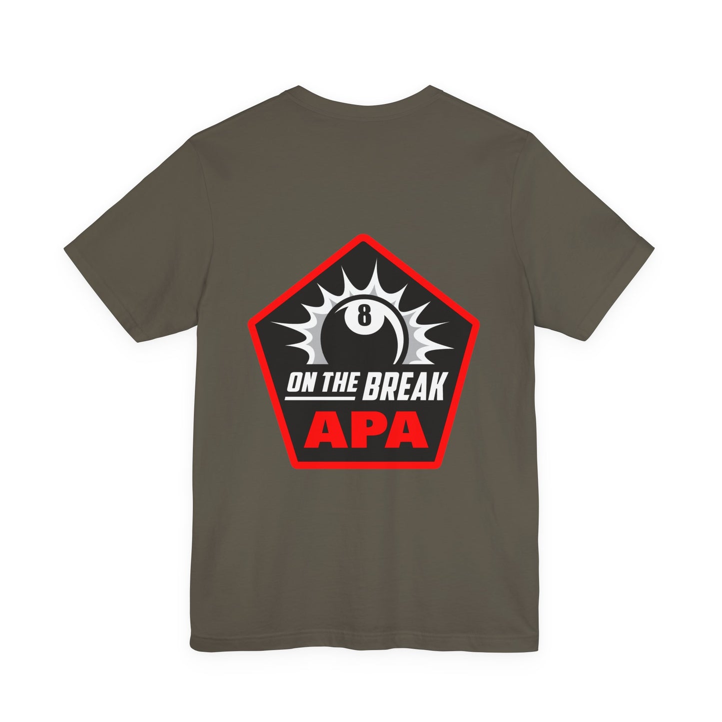 8-Ball Pool Break Graphic Tee | Billiards Enthusiast T-Shirt