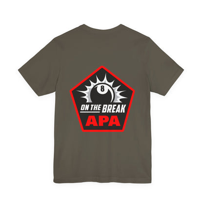 8-Ball Pool Break Graphic Tee | Billiards Enthusiast T-Shirt