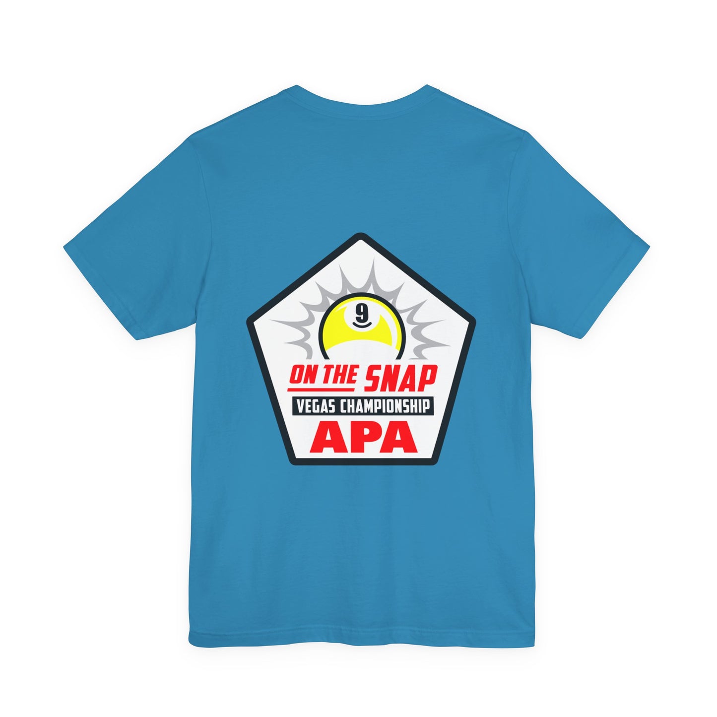 On The Snap Vegas 9-Ball Championship Billiards Player Graphic Tee