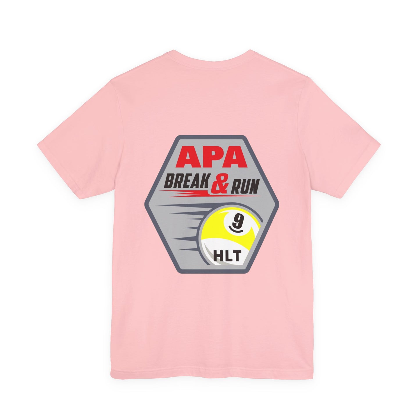 APA Break & Run 9 Ball Billiards Graphic T-Shirt