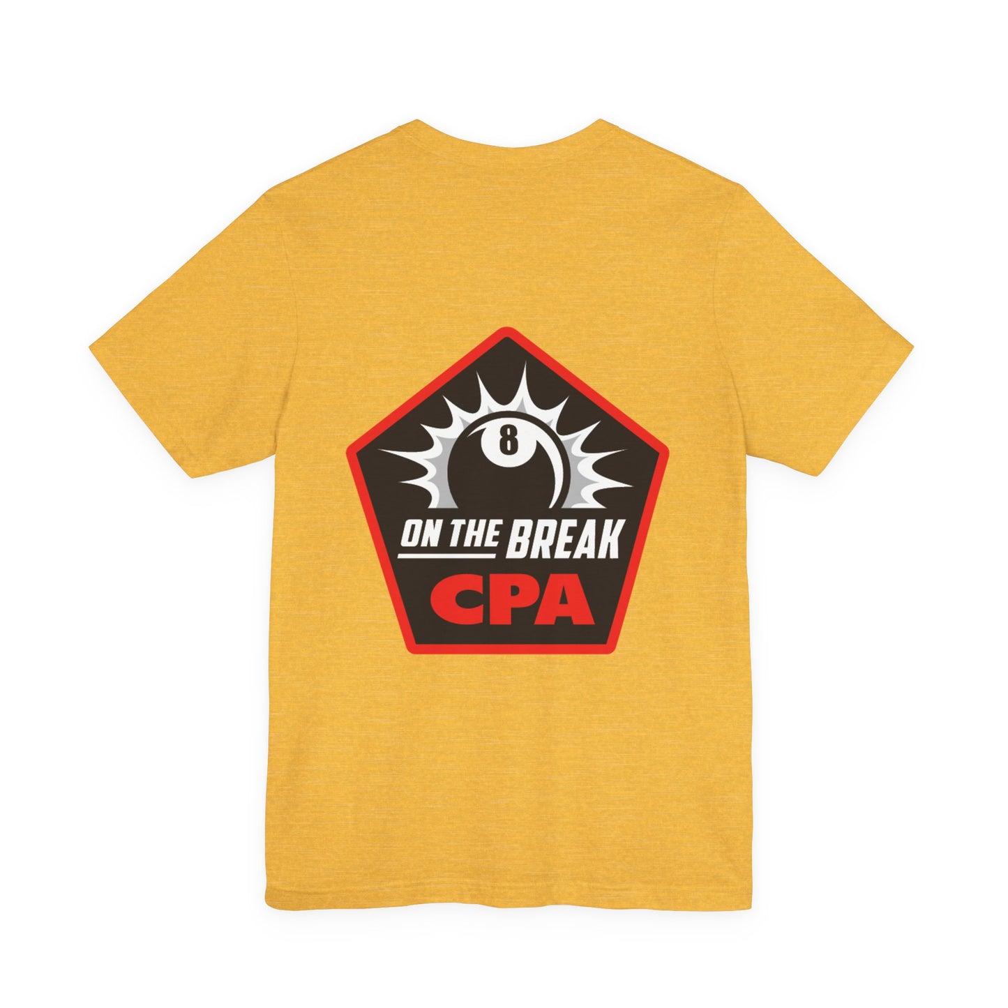 On The Break CPA 8 Ball Billiards Graphic T-Shirt