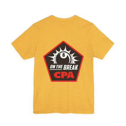 On The Break CPA 8 Ball Billiards Graphic T-Shirt