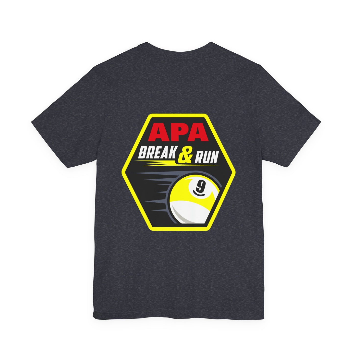Billiard 9-Ball Break & Run Graphic T-Shirt