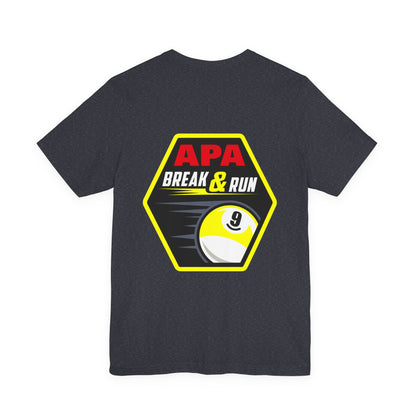 Billiard 9-Ball Break & Run Graphic T-Shirt