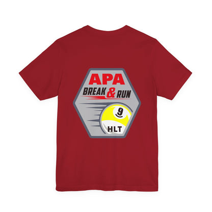 APA Break & Run 9 Ball Billiards Graphic T-Shirt