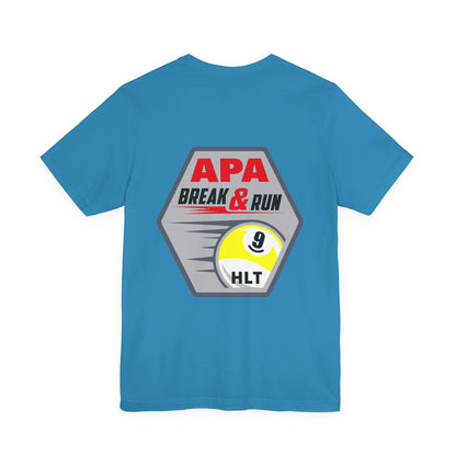 APA Break & Run 9 Ball Billiards Graphic T-Shirt