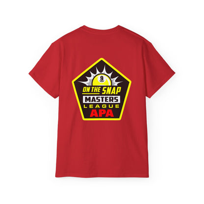 9 On The Snap Masters League T-Shirts