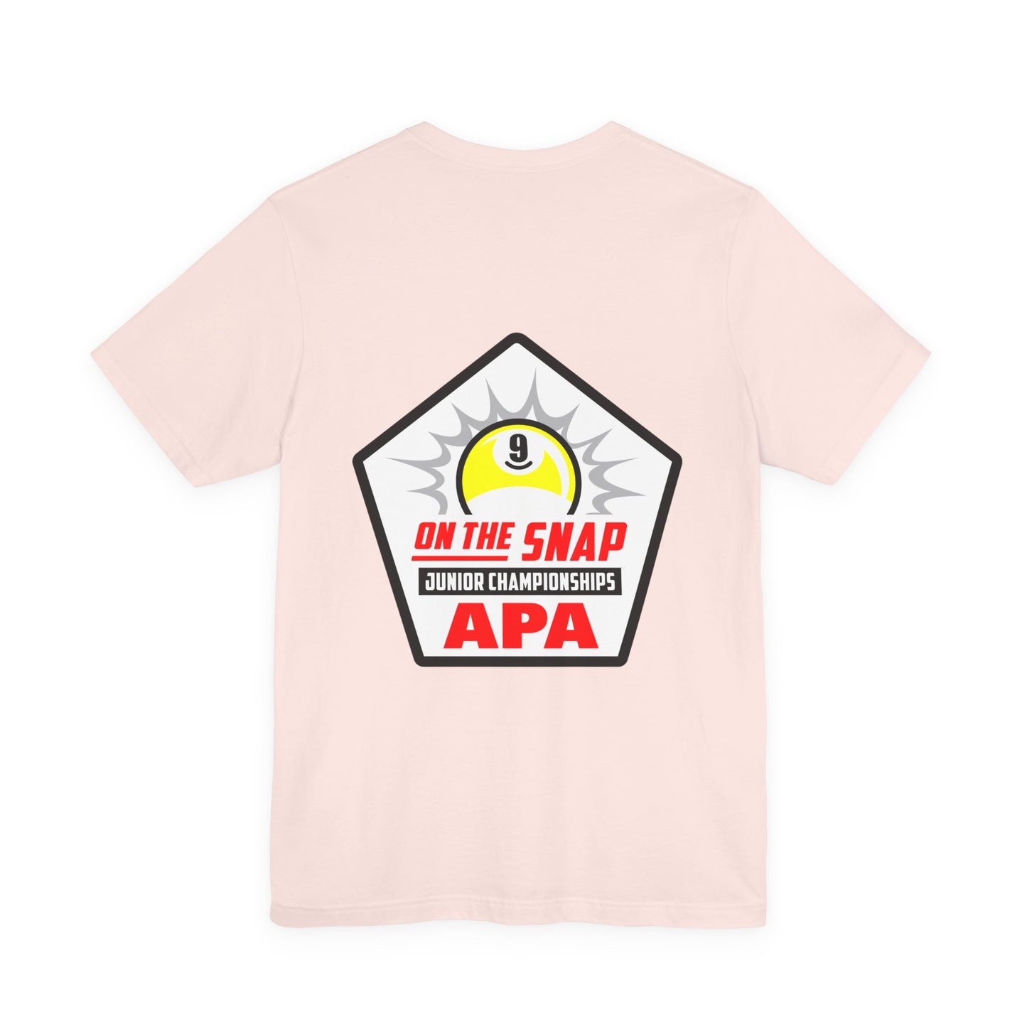 9 Ball On The Snap Junior Championships Billiards T-shirt